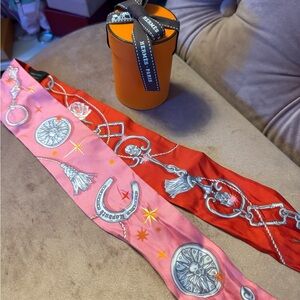 Hermes Pink & Red Twily